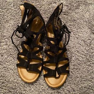 Cute lace up sandals